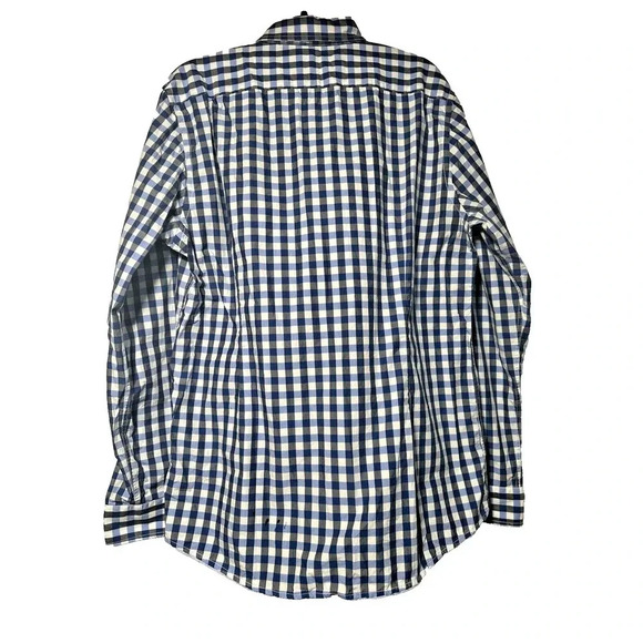 Scotch & Soda Vacanza Long Sleeve Button Down Mens Sz Xxl Casual Preppy Gingham - Picture 4 of 7
